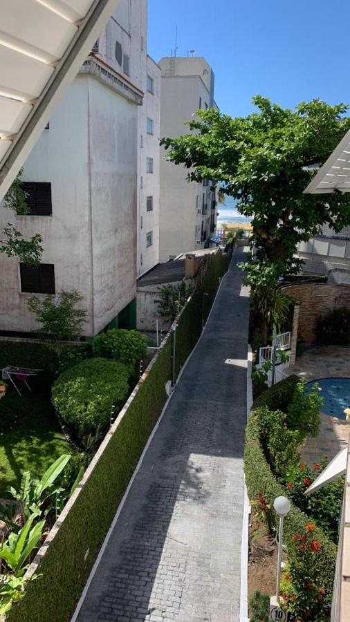 Apartamento pé na areia na Praia do Tombo Guarujá Exterior foto